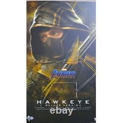 Hot Toys Hawkeye Figure Avengers Endgame with Bonus Accessory Marvel Movie Rare