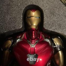 Hot Toys MMS528 Iron Man Mark 85 LXXXV Diecast Avengers Endgame Figure Excellent