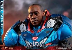 Hot Toys MMS547 Iron Patriot Avengers Endgame NEW with Mailer Box