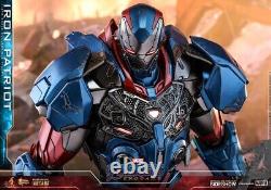 Hot Toys MMS547 Iron Patriot Avengers Endgame NEW with Mailer Box