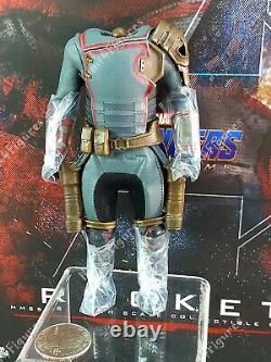 Hot Toys MMS548 Avengers Endgame Rocket 1/6 action figure's Body Only