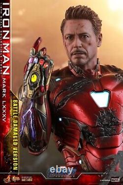 Hot Toys Marvel Avengers 4 Endgame Iron Man Mark LXXXV Battle Damage DIECAST