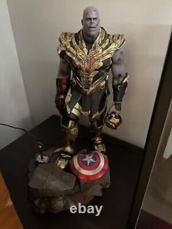 Hot Toys Marvel Avengers End Game Battle Damaged Thanos MMS564 1/6