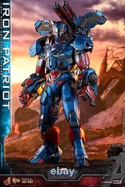 Hot Toys Marvel Avengers Endgame Iron Patriot 1/6 Collectible Action Figure