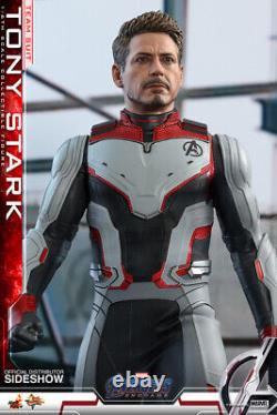 Hot Toys Marvel Tony Stark Team Suit Avengers Endgame Iron Man 1/6 Scale Figure