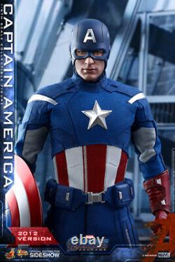 Hot Toys Mms563 Marvel Avengers Endgame 2012 Captain America 16 Figure Sealed