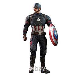 Hot Toys Movie Masterpiece Avengers Endgame 16 Scale Figure Captain America New