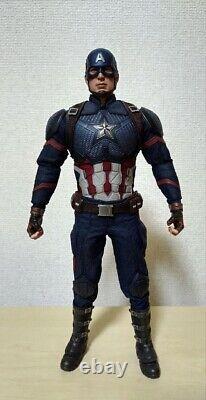 Hot Toys Movie Masterpiece Avengers Endgame Captain America 1/6 Figure MMS536