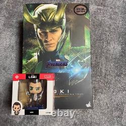 Hot Toys Movie Masterpiece Avengers Endgame Loki Toy Sapiens Exclusive with Bo