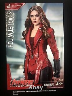 Hot Toys Scarlet Witch New Avengers Version Movie Promo Edition New In Box