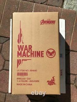 Hot Toys War Machine 1/6 Scale Figure Avengers Endgame James Rhodes Don Cheadle