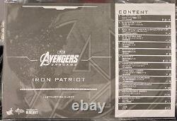 Hottoys Movie Masterpiece Diecast Avengers / Endgame Iron Patriot Mms547d3