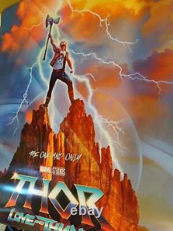 IMAX MARVEL AVENGERS ENDGAME 27x40 DS Original Theater Poster + THOR & ETERNALS