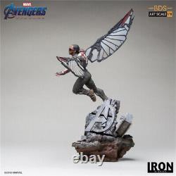 IRON STUDIOS Avengers Endgame Falcon Sam Wilson BDS Art Scale 1/10 Figure Toy