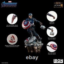 IRON STUDIOS Captain America Deluxe BDS Art Scale 1/10 Avengers Endgame