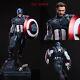 In Stock Avengers Endgame Polystone Captain America 1/4 Scale Statue Ploystone