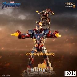 Iron Studios Avengers Endgame 1/10 Iron Patriot & Rocket BDS Art Figure Statue