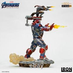 Iron Studios Avengers Endgame 1/10 Iron Patriot & Rocket BDS Art Statue Figure