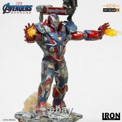 Iron Studios Avengers Endgame 1/10 Iron Patriot & Rocket BDS Art Statue Figure