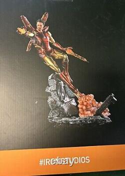 Iron Studios Avengers Endgame Deluxe Iron Man Mark 85 LXXXV Art 1/10 Statue