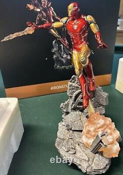 Iron Studios Avengers Endgame Deluxe Iron Man Mark 85 LXXXV Art 1/10 Statue