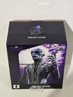 Iron Studios Avengers Endgame Ebony Maw Art Scale 1/10 Figure Statue Black Order