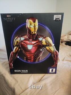 Iron Studios Avengers Endgame Iron Man Ultimate. 1/10 Scale With Shipper