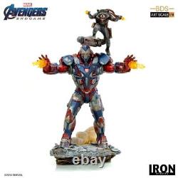 Iron Studios Avengers Endgame Iron Patriot & Rocket BDS Art 1/10 Figure Statue