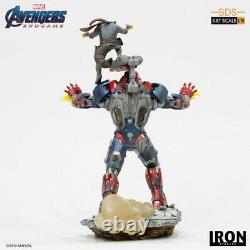 Iron Studios Avengers Endgame Iron Patriot & Rocket BDS Art 1/10 Statue