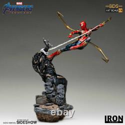 Iron Studios Marvel Avengers Endgame Iron Spider vs Outrider Scale 1/10