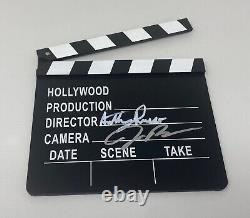 Joe & Anthony Russo Signed Director's Clapboard Avengers Endgame Beckett COA