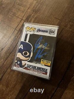 Joe Russo Autographed Funko Pop Avengers Captain America (Endgame)