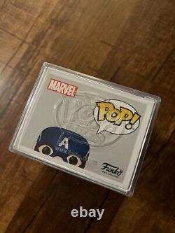 Joe Russo Autographed Funko Pop Avengers Captain America (Endgame)