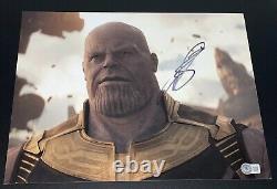 Josh Brolin Signed Autograph 11x14 Photo Avengers Endgame Thanos Beckett BAS D