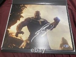Josh Brolin Signed Autographed 11x14 Photo Thanos AVENGERS ENDGAME Beckett COA