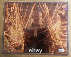 Josh Brolin Thanos Avengers Infinity War Endgame Signed 8x10 Autograph JSA COA