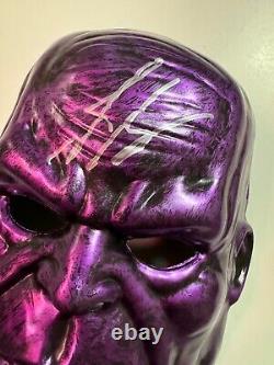 Josh Brolin Thanos Avengers Infinity War Endgame Signed Mask withCOA