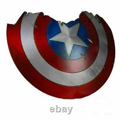 Looking Captain America Broken Shield Metal Prop Replica Avengers Endgame