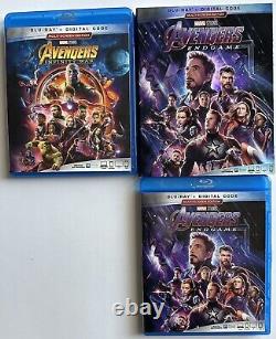 Lot Of 20 Marvel Blu-ray Avengers Captain America Game Guardians Of The Galaxy