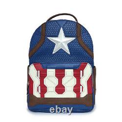 Loungefly Marvel Avengers/EndGame Captain America Mini Bag pack from Japan