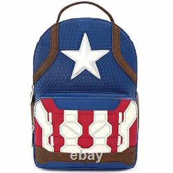Loungefly Marvel Avengers Endgame Captain America Mini Backpack Limited JAPAN