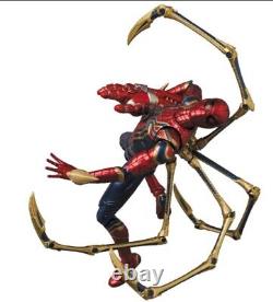 MAFEX No. 121 AVENGERS ENDGAME IRON SPIDER Spider-Man Medicom Toy/U. S. Seller/MIB