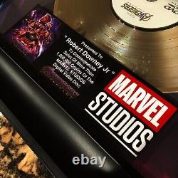 MARVEL AVENGERS END GAME DVD Movie Award Vinyl LP Record MTV ROBERT DOWNEY JR