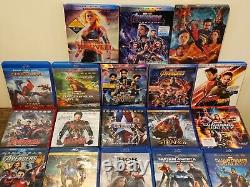 MCU Infinity Saga 23-Movie Collection (Blu-Ray) Marvel Cinematic Universe