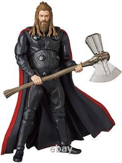 Mafex Thor (End Game) Medicom Avengers Action Figure No. 149 U. S. Seller