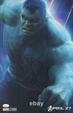 Mark Ruffalo Hand Signed 11x17 Avengers Infinity War / Endgame Hulk JSA COA