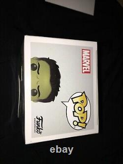 Mark Ruffalo signed Hulk funko pop 463 Avengers poster photo Endgame JSA