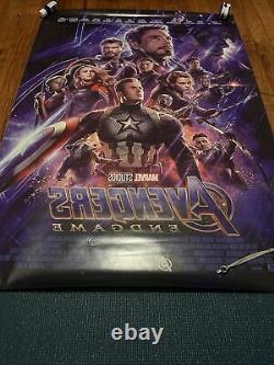Marvel 2019 AVENGERS ENDGAME Double-Sided DS Movie Theater 27x40 Final Poster