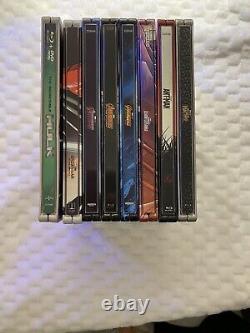 Marvel 4k Steelbook Bulk/Lot x8- Avengers, Spider-Man, Ant Man, Black Panther