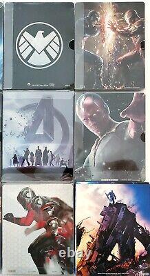 Marvel Avengers Blu-Ray Lot, Steelbook and 4k Antman Wasp End Game Infinity